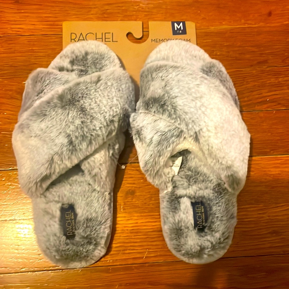Memory foam slippers size 7-8